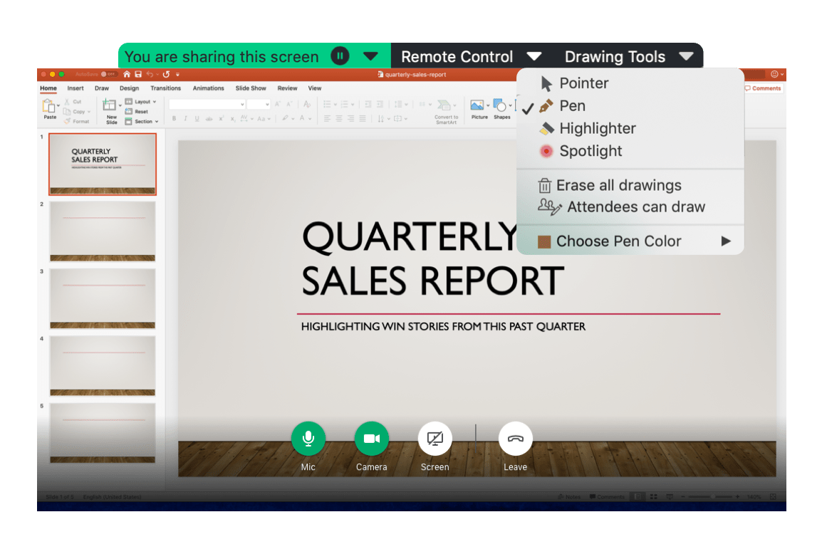 Meeting Screen Share Drawing Tools Gotomeeting