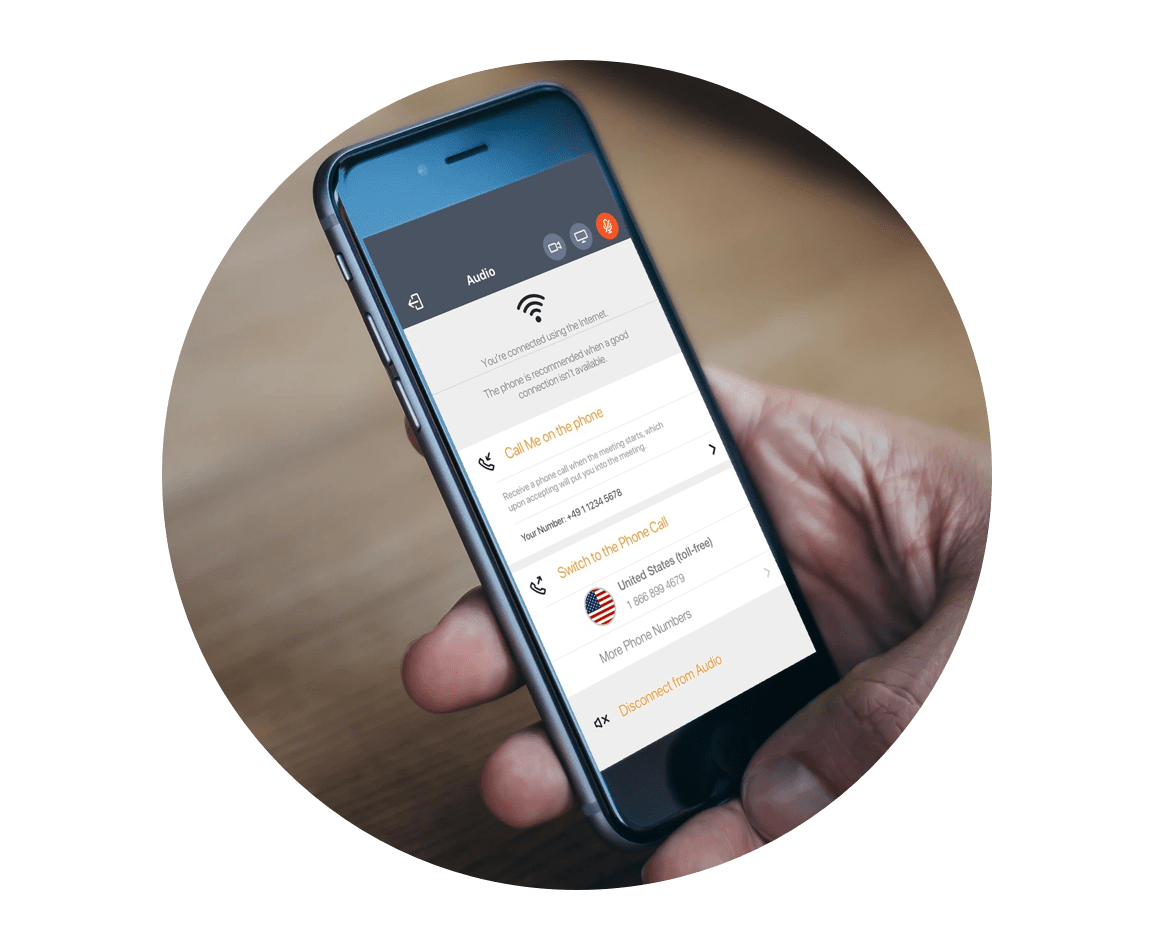 GoToMeeting mobile conferencing app for iOS and Android