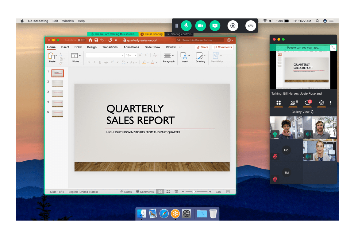 Online Meeting Presenter Control Gotomeeting