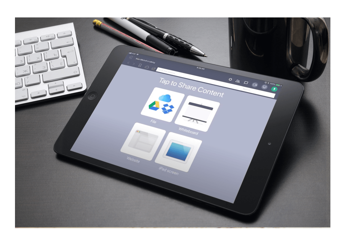 Share GoToMeeting screen with an iPad or iPhone